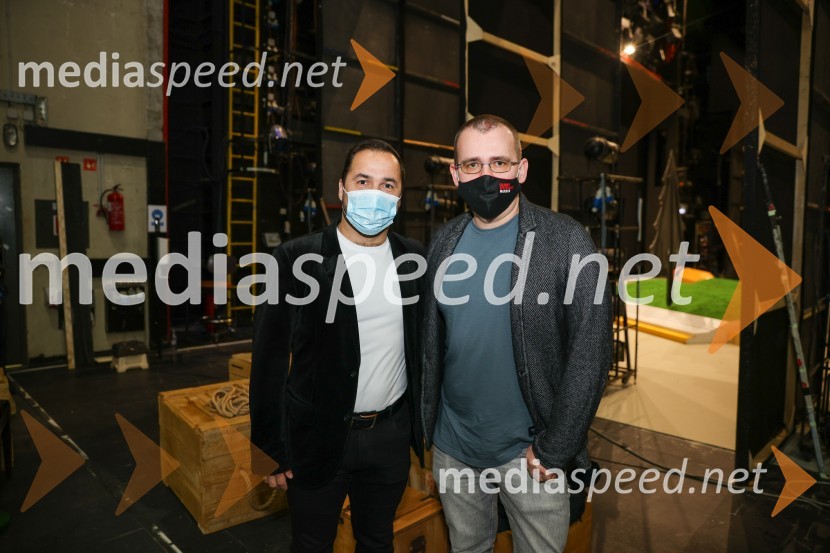  Tim Ribič, operni pevec, lastnik restavracije Miyabi, 1. tenor, Slovenski oktet;  Alan Kavčič, predstavnik za odnose z javnostmi SNG MariborHči polka, premiera komične opere, SNG Maribor