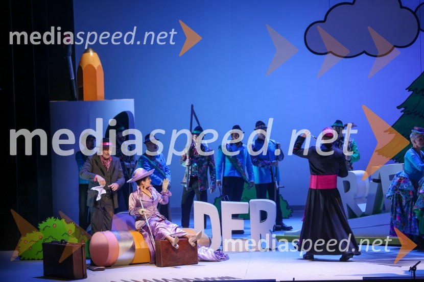  Dušan Topolovec, operni pevec;  Irena  Petkova, operna pevkaHči polka, premiera komične opere, SNG Maribor