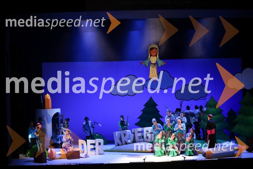 Hči polka, premiera komične opere, SNG Maribor