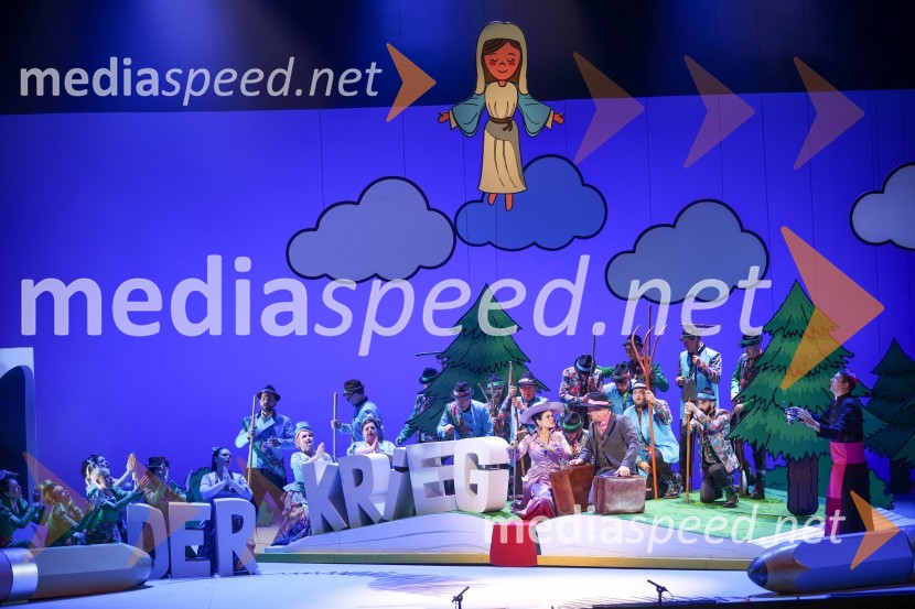 Hči polka, premiera komične opere, SNG Maribor