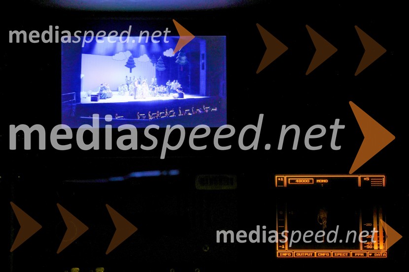 Radijski prenosHči polka, premiera komične opere, SNG Maribor