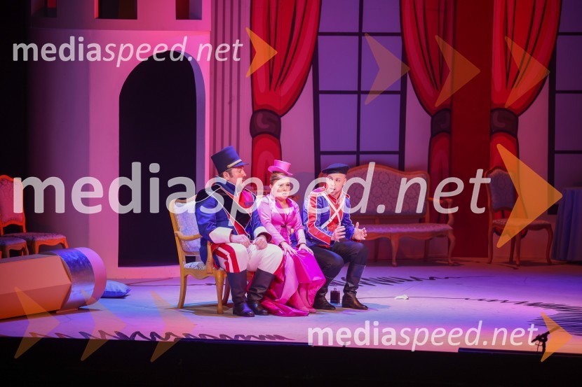  Jaki Jurgec, operni solist;  Petya Ivanova, operna solistka;  Martin Sušnik, operni solistHči polka, premiera komične opere, SNG Maribor