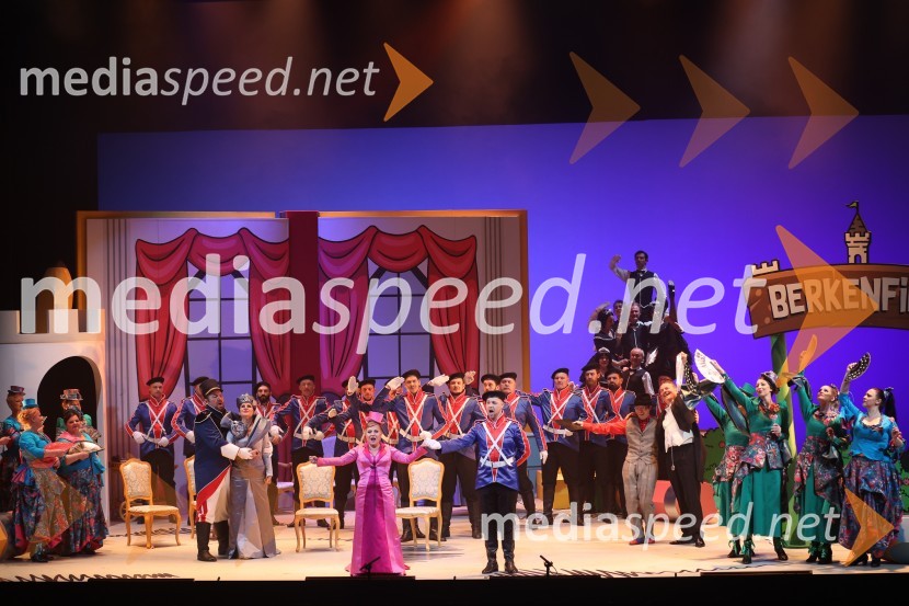 Hči polka, premiera komične opere, SNG Maribor