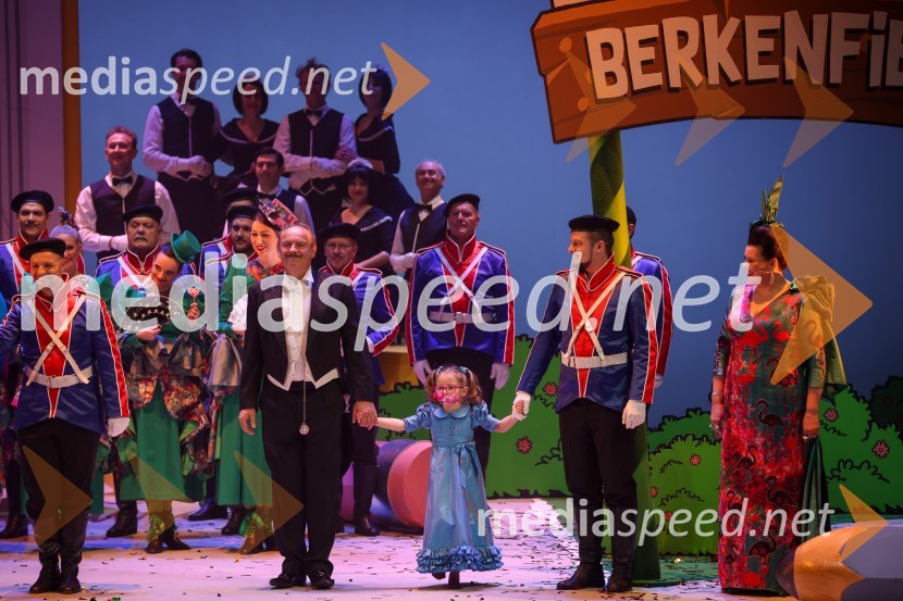 Hči polka, premiera komične opere, SNG Maribor