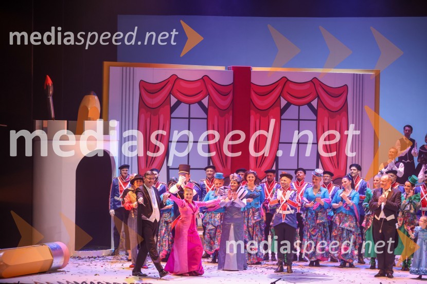 Hči polka, premiera komične opere, SNG Maribor