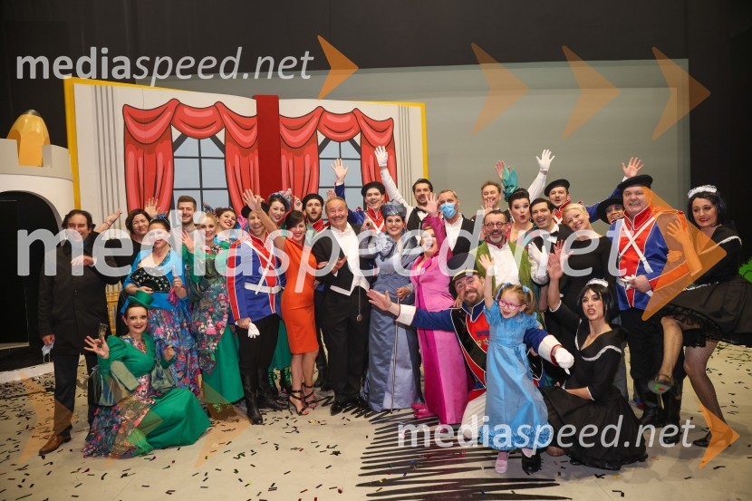 Hči polka, premiera komične opere, SNG Maribor