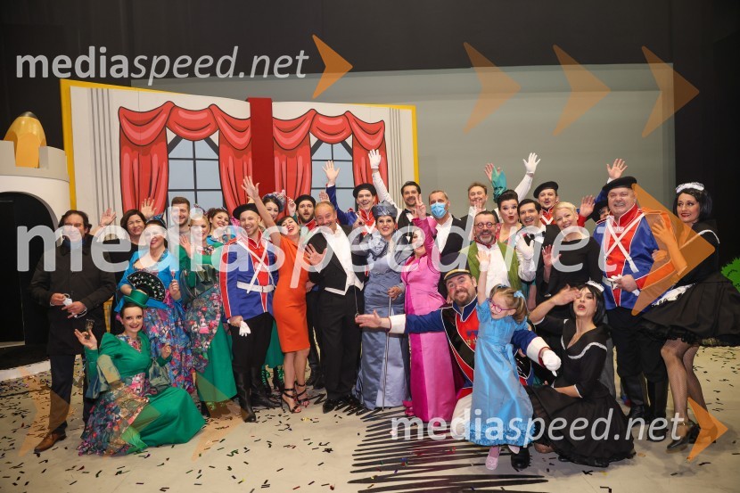 Hči polka, premiera komične opere, SNG Maribor