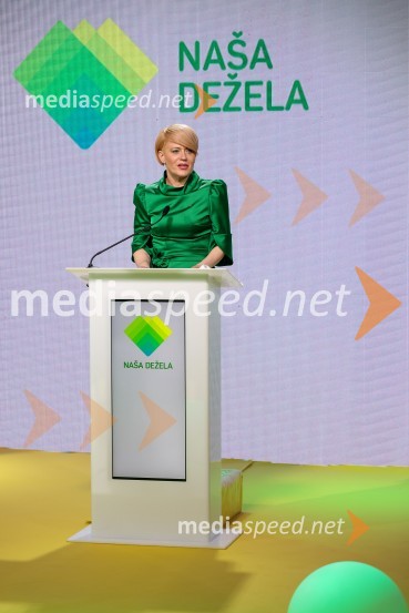 dr. Aleksandra Pivec, stranka Naša dežela, predsednicaNaša dežela, ustanovitvena seja stranke Aleksandre Pivec