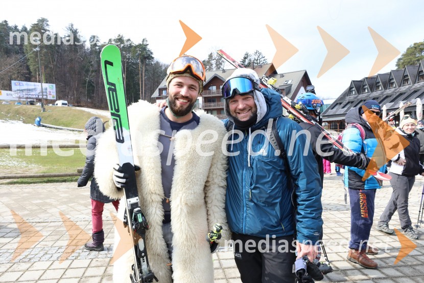  Filip Flisar, nekdanji smučar prostega sloga;  Iztok Kvas, podpredsednik Športne zveze Maribor7. Kros za Puklovo roko
