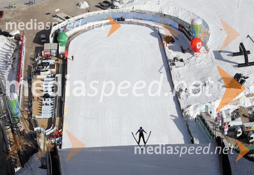 Planica 2021 preizkus letalnice