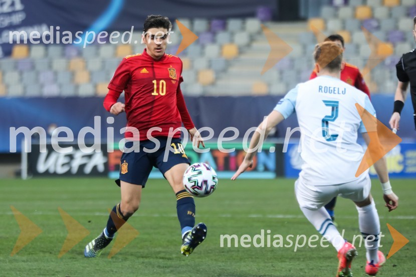 U-21 – evropsko prvenstvo v nogometu: Slovenija - Španija