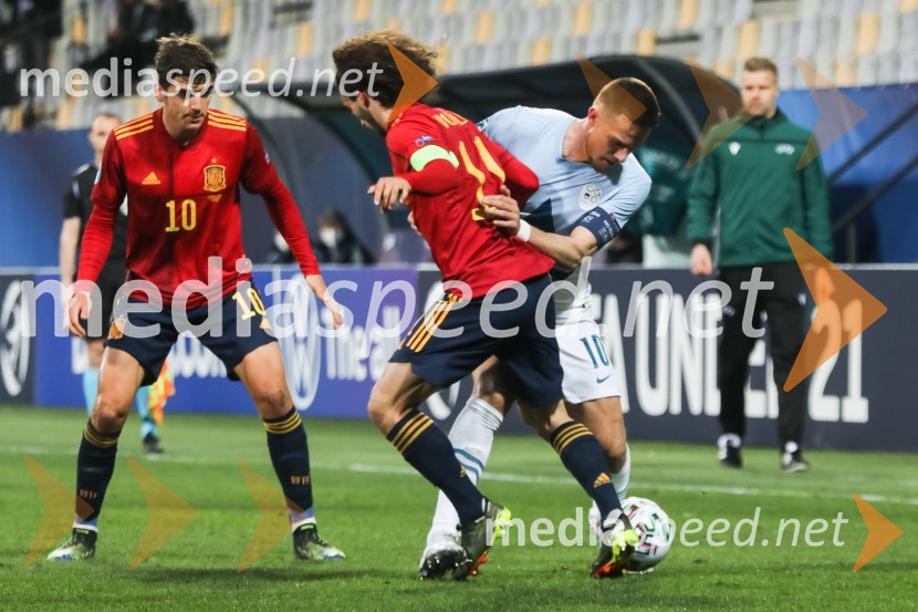 U-21 – evropsko prvenstvo v nogometu: Slovenija - Španija