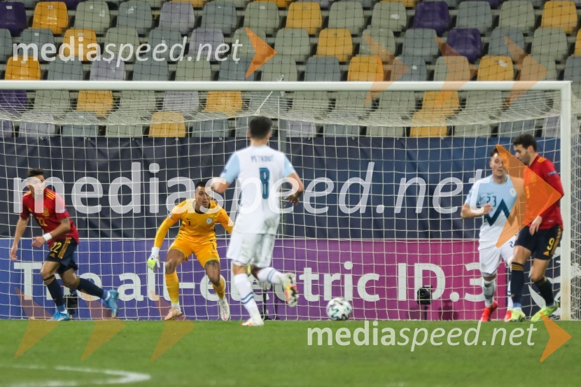 U-21 – evropsko prvenstvo v nogometu: Slovenija - Španija