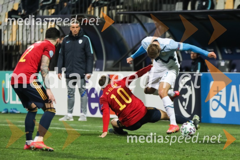 U-21 – evropsko prvenstvo v nogometu: Slovenija - Španija
