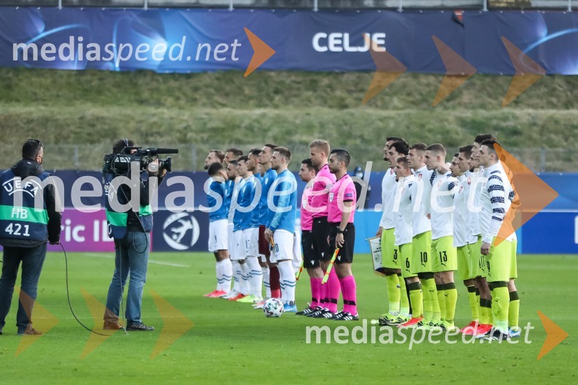 Skupina: U-21 – evropsko prvenstvo v nogometu: Slovenija - Češka in Španija - Italija