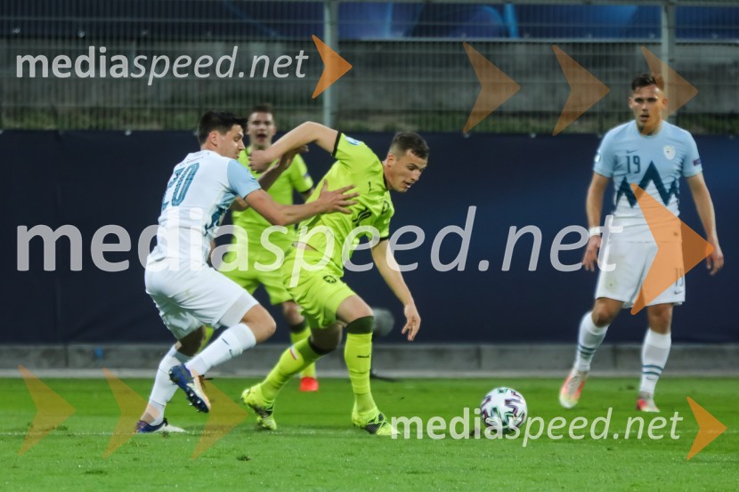 Skupina: U-21 – evropsko prvenstvo v nogometu: Slovenija - Češka in Španija - Italija