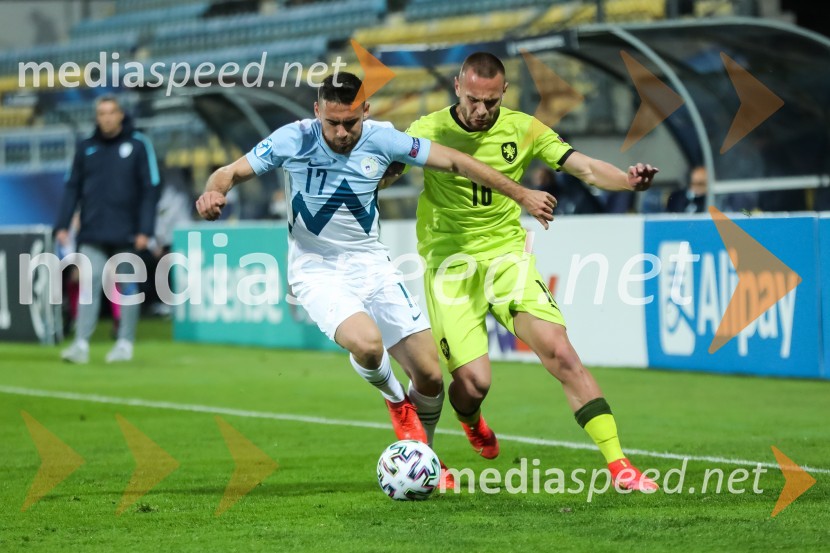Skupina: U-21 – evropsko prvenstvo v nogometu: Slovenija - Češka in Španija - Italija