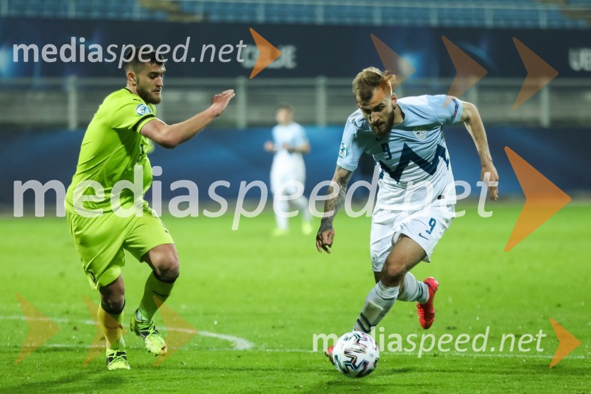 Skupina: U-21 – evropsko prvenstvo v nogometu: Slovenija - Češka in Španija - Italija