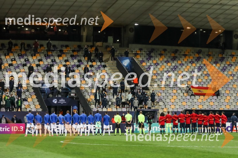 Skupina: U-21 – evropsko prvenstvo v nogometu: Slovenija - Češka in Španija - Italija