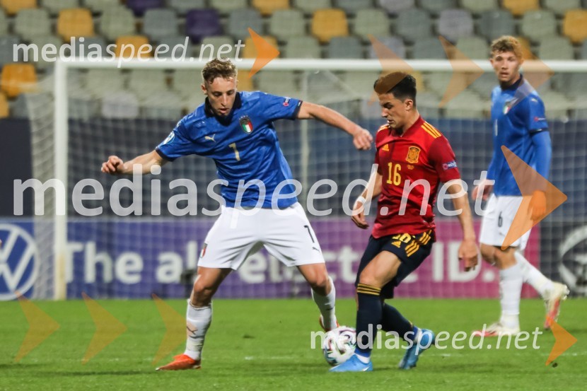 Skupina: U-21 – evropsko prvenstvo v nogometu: Slovenija - Češka in Španija - Italija