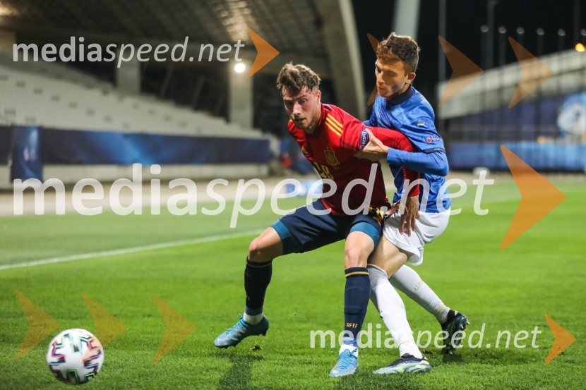 Skupina: U-21 – evropsko prvenstvo v nogometu: Slovenija - Češka in Španija - Italija
