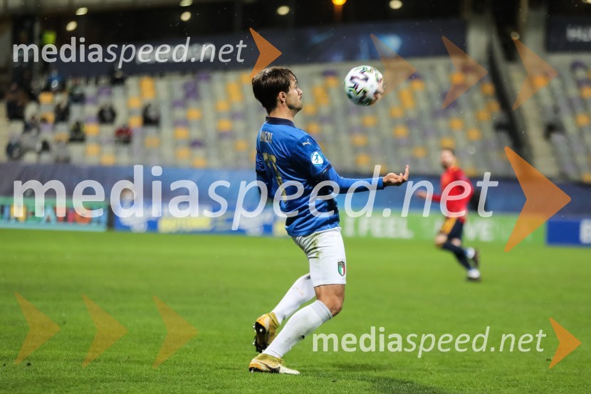 Skupina: U-21 – evropsko prvenstvo v nogometu: Slovenija - Češka in Španija - Italija