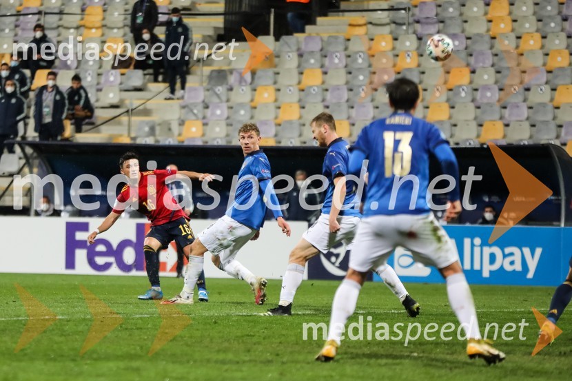 Skupina: U-21 – evropsko prvenstvo v nogometu: Slovenija - Češka in Španija - Italija