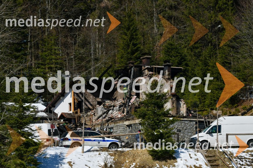 Dom na Osankarici, dan po požaru