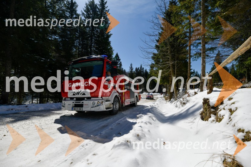 Dom na Osankarici, dan po požaru