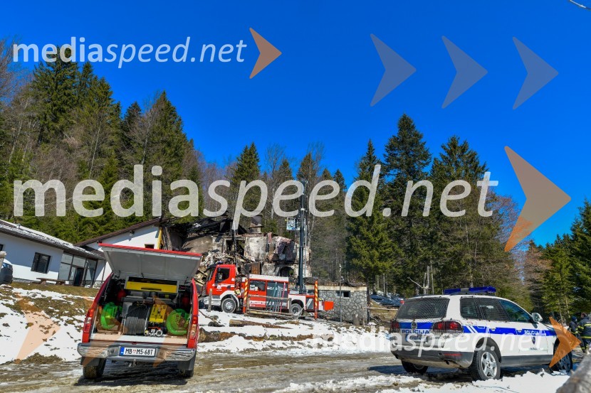 Dom na Osankarici, dan po požaru