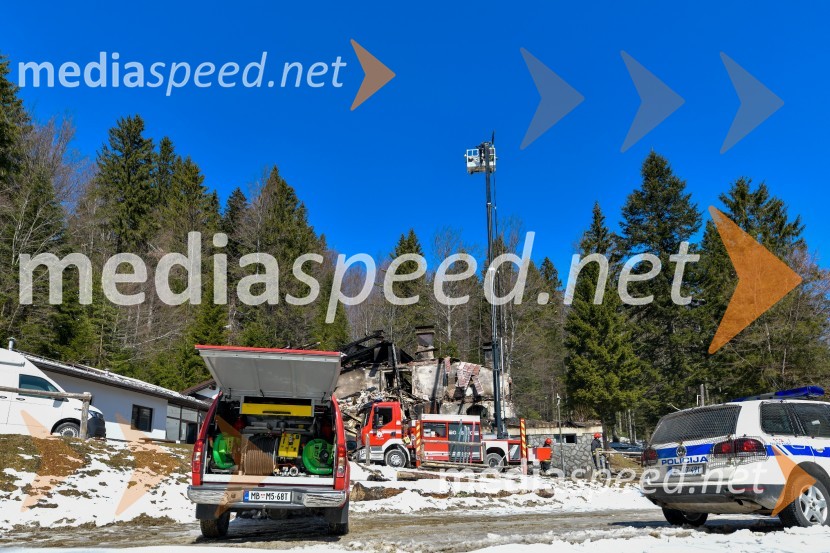 Dom na Osankarici, dan po požaru