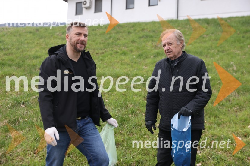 dr. Boris Onišak,  estetski kirurg, Estetika Nobilis;  Alfi Nipič, pevecMoji odpadki, moja skrb, čistilna akcija na desnem bregu Drave v Mariboru