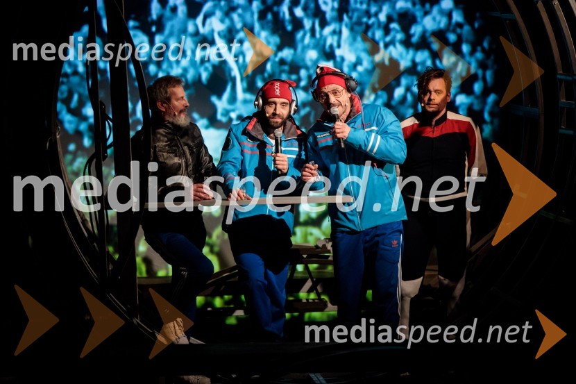  Željko Hrs, igralec;  Vito Weis, igralec;  Matej Recer, igralec;  Primož Bezjak, igralecRokova modrina, predstava Slovenskega Mladinskega gledališča