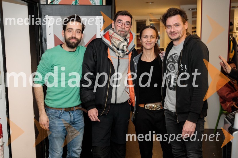  Vito Weis, igralec;  Matjaž Pograjc, režiser;  Katarina Stegnar, igralka;  Primož Bezjak, igralecRokova modrina, predstava Slovenskega Mladinskega gledališča