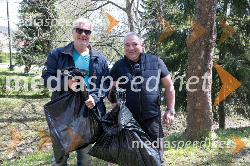  Milan Kuster, predsednik uprave Skupine Lunos;  Sebastijan Jaušovec, predsednik KS KamnicaMoji odpadki, moja skrb na levem bregu Drave