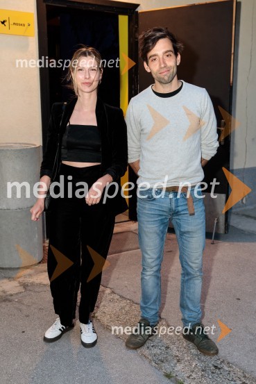  Alja Lobnik, Zavod Maska, direktorica;  Vito Weis, igralecSlaba družba, Nova pošta, predstava Slovenskega Mladinskega gledališča