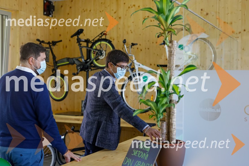 Center trajnostne mobilnosti v MO Kranj, otvoritev