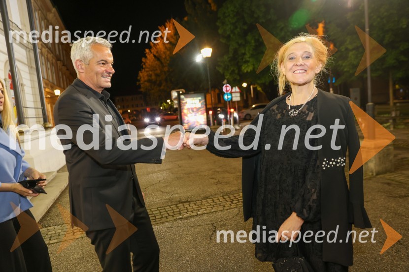  Aleksander Saša Arsenovič, župan, Mestna občina Maribor;  Ignacija  Fridl Jarc, državna sekretarka na Ministrstvu za kulturo RSCarmina Burana, operno baletni spektakel SNG Maribor