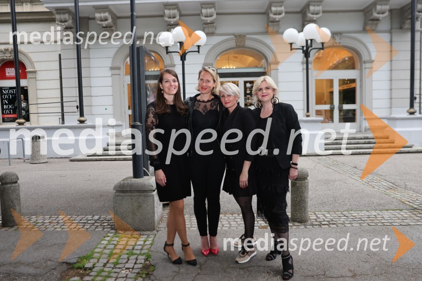  Špela Lešnik, producentka Drame SNG Maribor;  Mateja Kožuh, producentka Opere in Baleta SNG Maribor, akordeonistka;  Anja Žižek, marketing SNG Maribor;  Darja Čižek, marketing SNG MariborCarmina Burana, operno baletni spektakel SNG Maribor