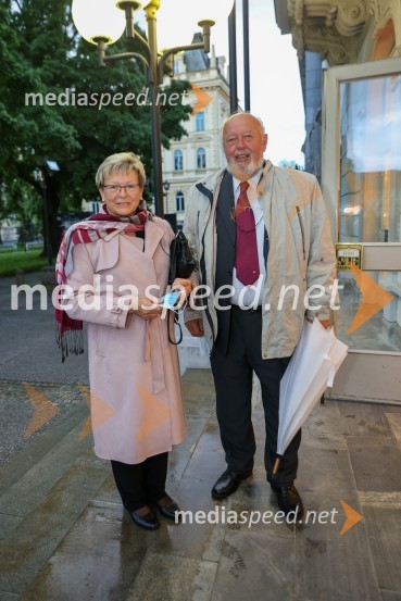  Vesna Železnik, dr. med. specialist interne medicine;  Blaž Železnik, ustanovitelj in dolgoletni direktor Expo biro d.o.o.Carmina Burana, operno baletni spektakel SNG Maribor