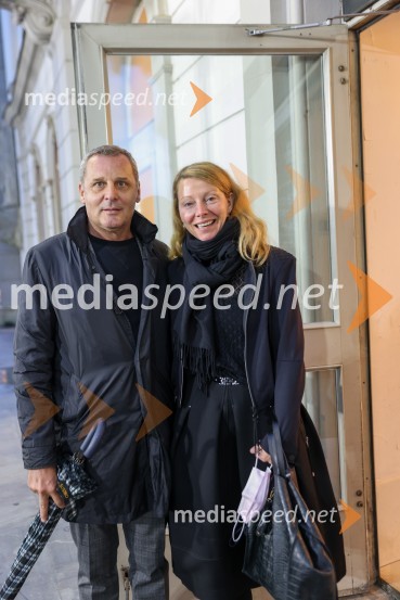  Danilo Rošker, direktor SNG Maribor;  Nataša Matjašec Rošker, igralkaCarmina Burana, operno baletni spektakel SNG Maribor