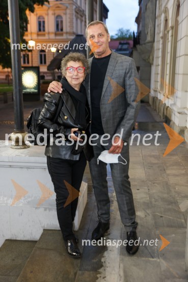  Dragica Petrovič, režiserka in producentka;  Danilo Rošker, direktor SNG MariborCarmina Burana, operno baletni spektakel SNG Maribor