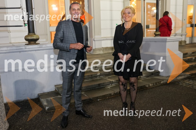  Danilo Rošker, direktor SNG Maribor;  Ignacija  Fridl Jarc, državna sekretarka na Ministrstvu za kulturo RSCarmina Burana, operno baletni spektakel SNG Maribor