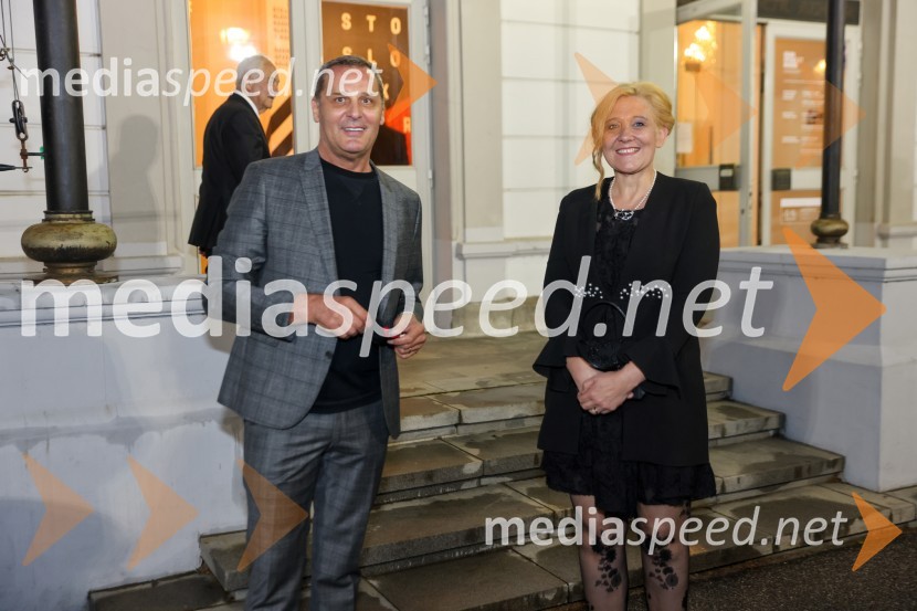  Danilo Rošker, direktor SNG Maribor;  Ignacija  Fridl Jarc, državna sekretarka na Ministrstvu za kulturo RSCarmina Burana, operno baletni spektakel SNG Maribor