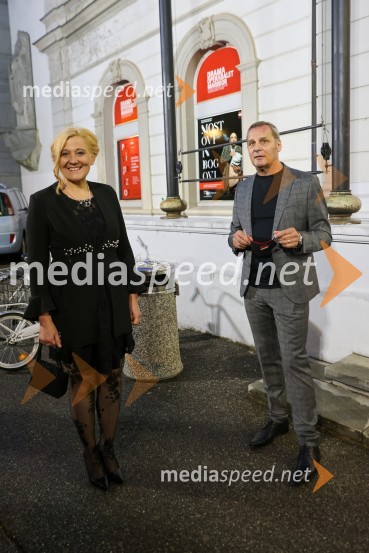  Ignacija  Fridl Jarc, državna sekretarka na Ministrstvu za kulturo RS;  Danilo Rošker, direktor SNG MariborCarmina Burana, operno baletni spektakel SNG Maribor