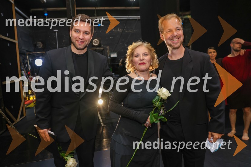  Domen Križaj, operni pevec;  Petya Ivanova, operna solistka;  Martin Sušnik, operni solistCarmina Burana, operno baletni spektakel SNG Maribor