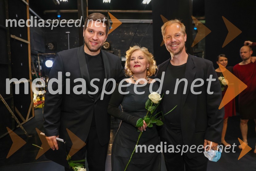  Domen Križaj, operni pevec;  Petya Ivanova, operna solistka;  Martin Sušnik, operni solistCarmina Burana, operno baletni spektakel SNG Maribor