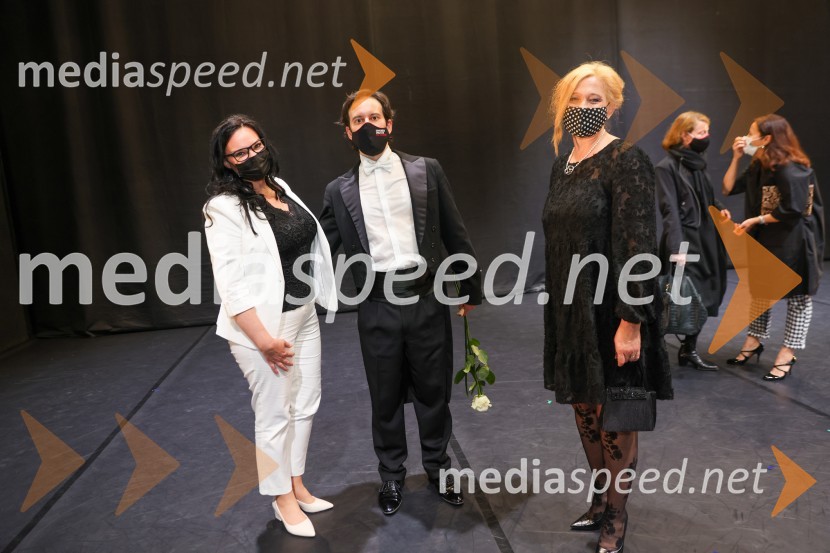  Alenka Gotar, operna pevka;  Simon Krečič, dirigent in pianist;  Ignacija  Fridl Jarc, državna sekretarka na Ministrstvu za kulturo RSCarmina Burana, operno baletni spektakel SNG Maribor