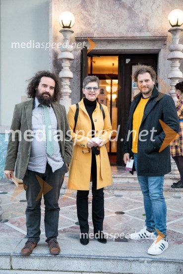 Jure Novak, režiser;  Mirjam Drnovšček, direktorica Prešernovega gledališča Kranj;  Marko Bratuš, umetniški vodja SNG Nova GoricaKONS: Novi dobi, premiera, Prešernovo gledališče Kranj