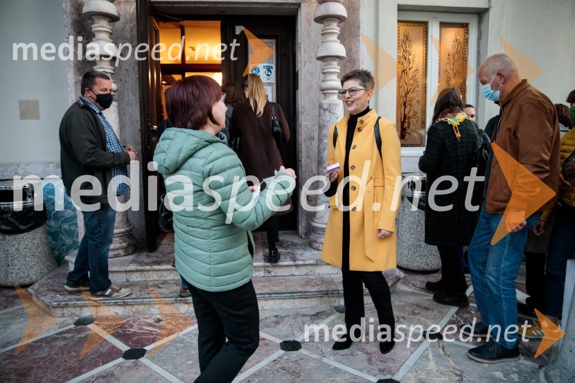  Diana Koloini, umetniška direktorica, Drama SNG Maribor;  Mirijam Drnovšček, direktorica Prešernovega gledališča KranjKONS: Novi dobi, premiera, Prešernovo gledališče Kranj